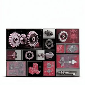 Intellectual Creators Series Book 2: Drafting & Mechanical Drawing-0